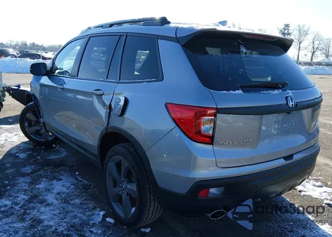 2021 Honda Passport Awd Touring from USA, damaged, VIN 5FNYF8H93MB012184